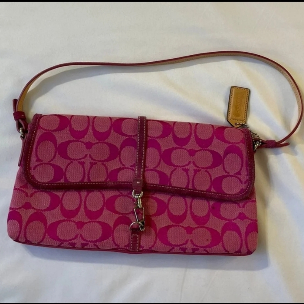Raspberry Coach Bag